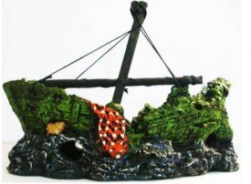 Shipwreck Aquarium Ornament